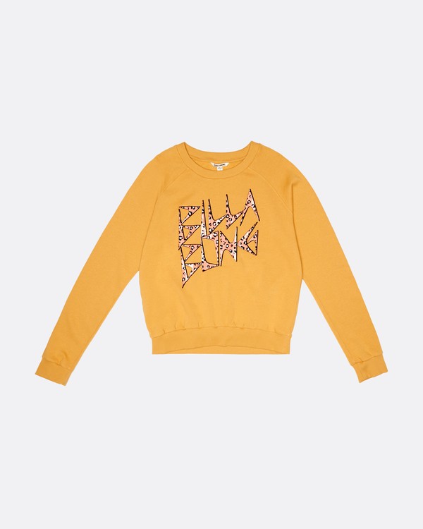 1 Laguna Beach - Sweatshirt f&uuml;r Damen Gelb S3CR07BIP0 Billabong