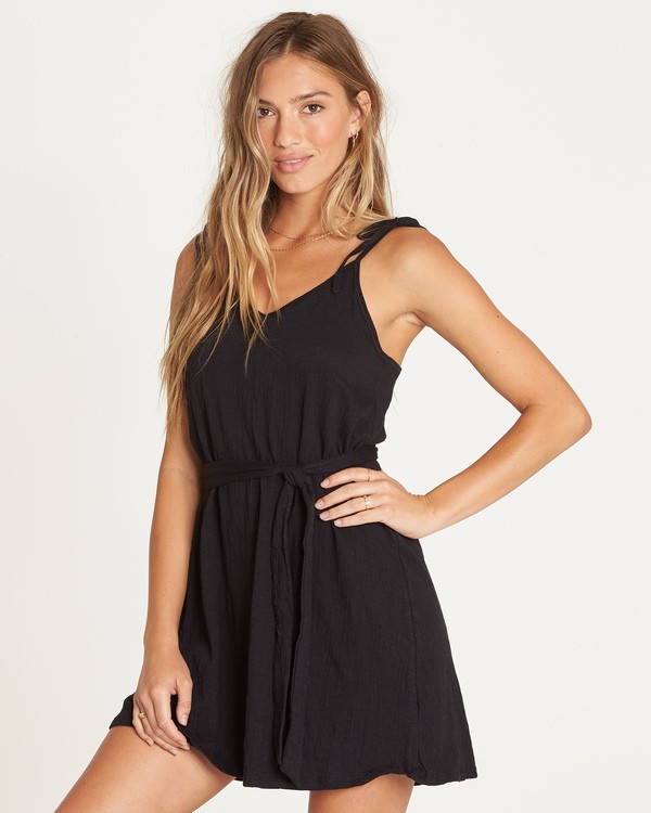 3 Going Steady - Dress for Women Preto S3DR02BIP0 Billabong