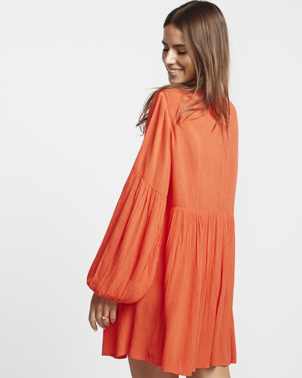 2 Blissfull - Kleid für Damen Orange S3DR16BIP0 Billabong