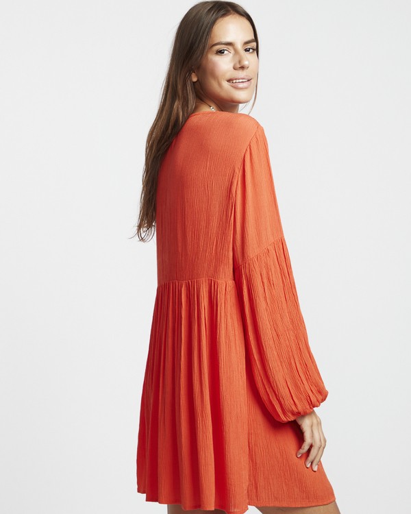 3 Blissfull - Kleid für Damen Orange S3DR16BIP0 Billabong