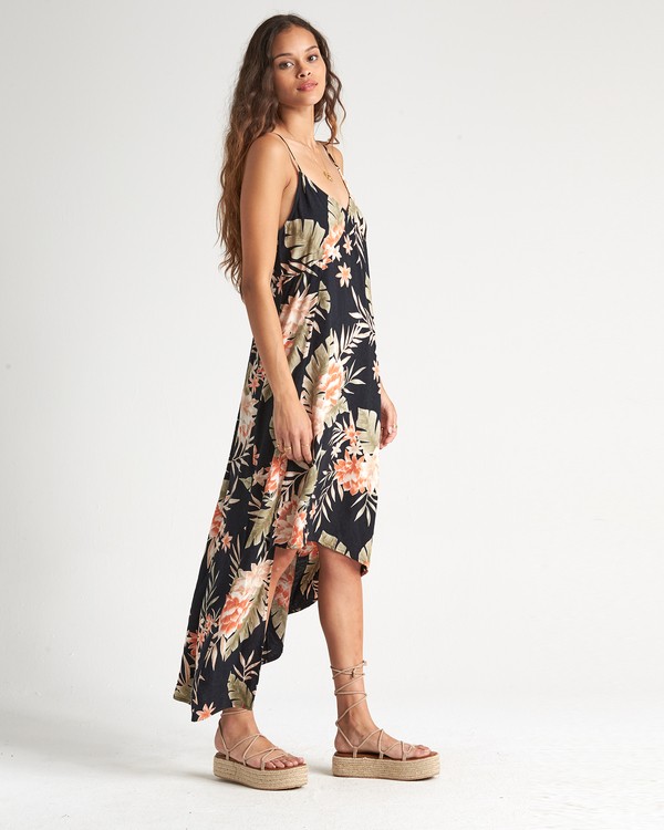 2 The Best - Floral Hi-Lo Dress for Women  S3DR20BIP0 Billabong