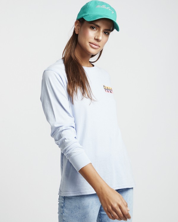 2 Take Me Back - Camiseta de manga larga para Mujer Azul S3LS04BIP0 Billabong