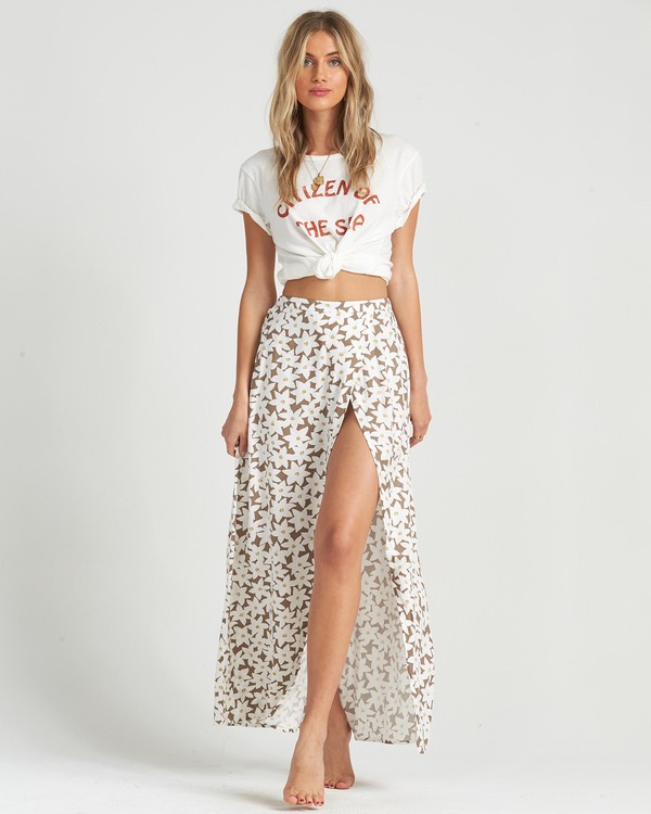 2 High Heights - Floral Maxi Skirt for Women  S3SK03BIP0 Billabong