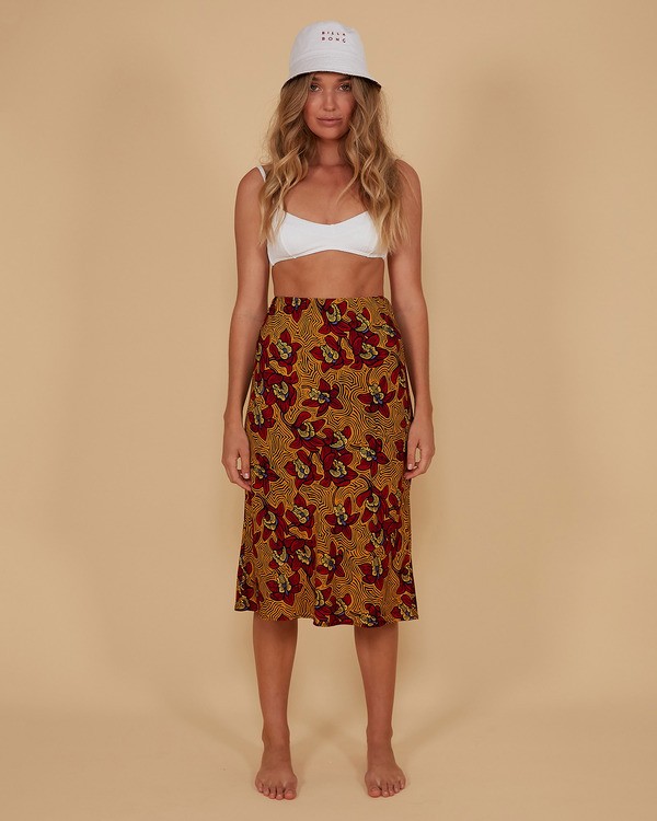 0 Sunbaked - Midi Skirt for Women  S3SK09BIMU Billabong
