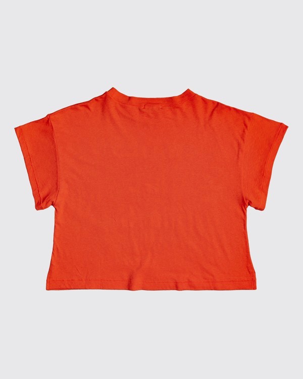 1 Paradise All Day - Camiseta para Mujer Naranja S3SS13BIP0 Billabong