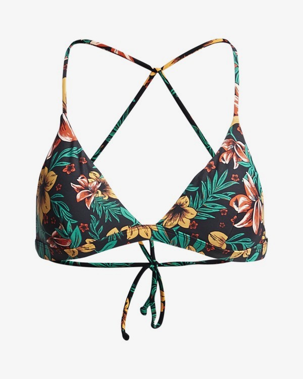 3 S.S Crossed Back Tri - Bikini Top for Women Brown S3ST06BIP0 Billabong
