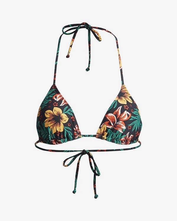 2 S.S Slide Tri - Top de bikini de triángulo color liso para Mujer Marron S3ST09BIP0 Billabong