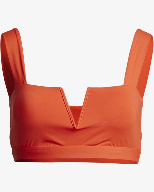 5 S.S - Top de bikini deportivo para Mujer Naranja S3ST10BIP0 Billabong