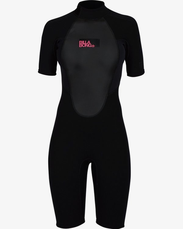 0 Launch Short Sleeves Springsuit Flatlock  S42G03BIP5 Billabong