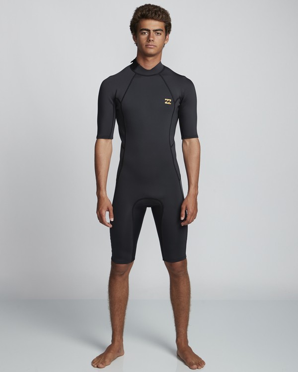 0 2/2mm Absolute FL - Traje de surf de manga corta con cremallera en la espalda para Hombre  S42M71BIP0 Billabong