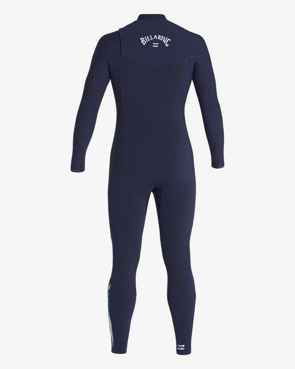 4 3/2mm Furnace Comp GBS - Combinaison Chest Zip pour Homme Bleu S43M50BIP0 Billabong