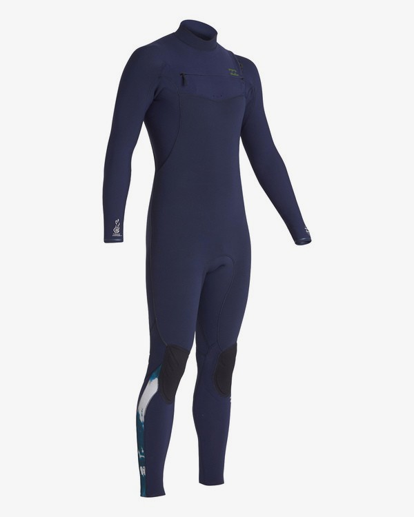 5 3/2mm Furnace Comp GBS - Combinaison Chest Zip pour Homme Bleu S43M50BIP0 Billabong