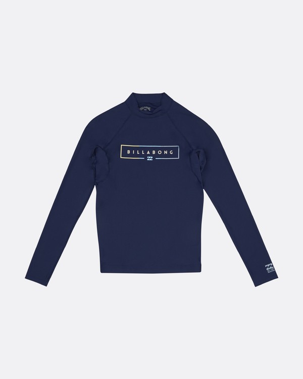 1 Unity - lang&auml;rmeliges Lycra mit UPF 50 f&uuml;r Jungen Blau S4KY16BIP0 Billabong