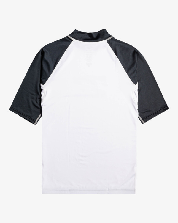 1 Team Wave - kurzärmeliges Lycra mit UPF 50 für Herren Weiss S4MY07BIP0 Billabong