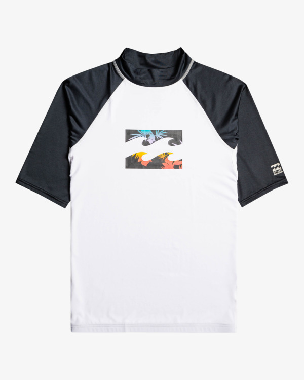 0 Team Wave - kurzärmeliges Lycra mit UPF 50 für Herren Weiss S4MY07BIP0 Billabong