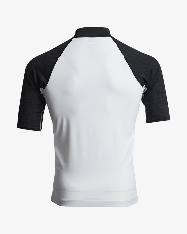 1 Team Wave - Surf Tee UPF 50 manches courtes pour Homme Blanc S4MY07BIP0 Billabong