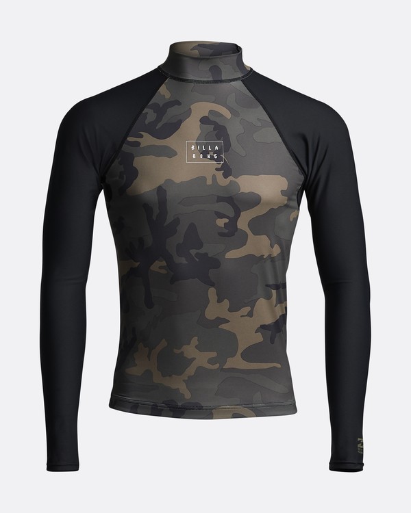 0 Contrast - lang&auml;rmeliges Lycra mit UPF 50 f&uuml;r Herren Grau S4MY14BIP0 Billabong