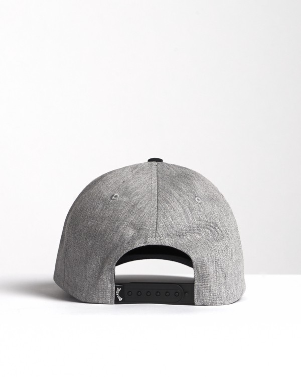 7 Walled - Casquette Snapback pour Homme Gris S5CM03BIP0 Billabong