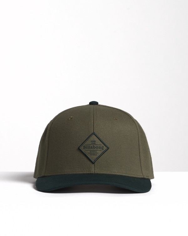 3 Mixed - Gorra con cierre ajustable para Hombre Verde S5CM09BIP0 Billabong