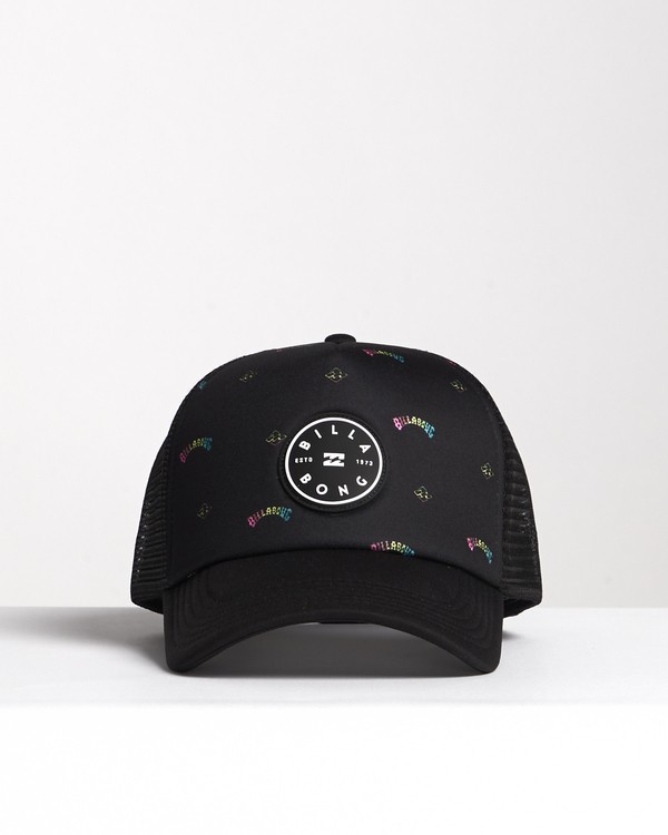 3 Scope - Trucker Cap f&uuml;r Herren Schwarz S5CT01BIP0 Billabong