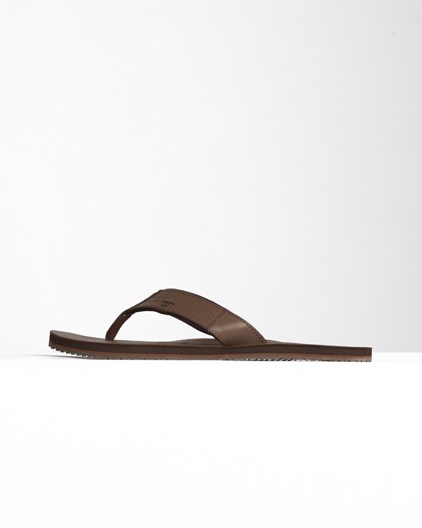 2 Seaway Leather - Flip-Flops for Men Brown S5FF19BIP0 Billabong