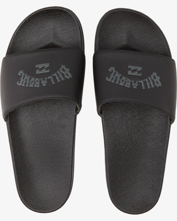 1 Poolslide Corp - Faux Leather Sandals for Men  S5FF22BIP0 Billabong