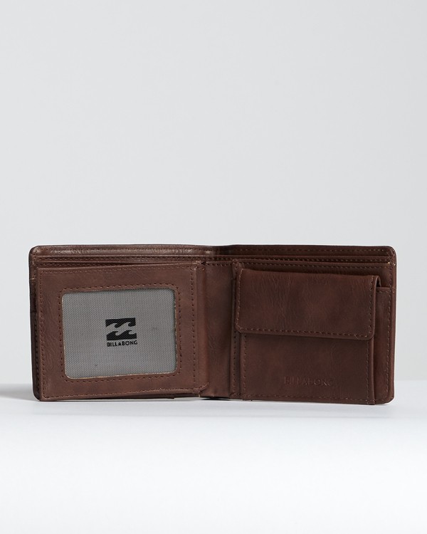 6 Walled Pu - Brieftasche f&uuml;r Herren Braun S5WM08BIP0 Billabong