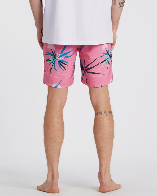 3 Sundays Layback - Swim Shorts for Men Pink T1LB03BIS0 Billabong