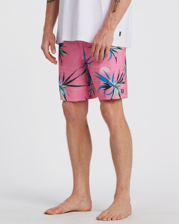 4 Sundays Layback - Swim Shorts for Men Pink T1LB03BIS0 Billabong