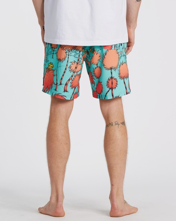 3 Lorax Sundays Layback - Swim Shorts for Men Brown T1LB05BIS0 Billabong