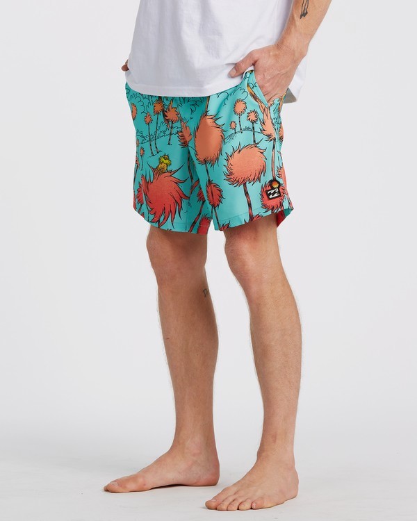 4 Lorax Sundays Layback - Swim Shorts for Men Brown T1LB05BIS0 Billabong