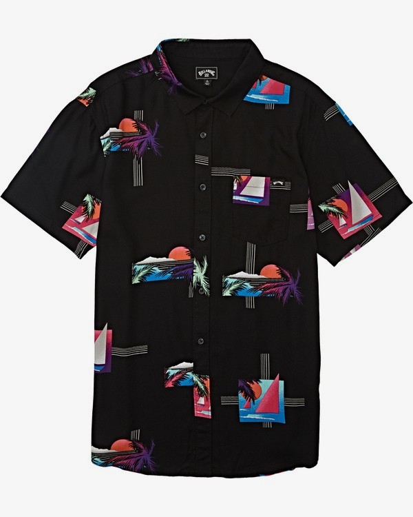 3 Sundays Floral - Short Sleeve Shirt for Men  T1SH03BIS0 Billabong