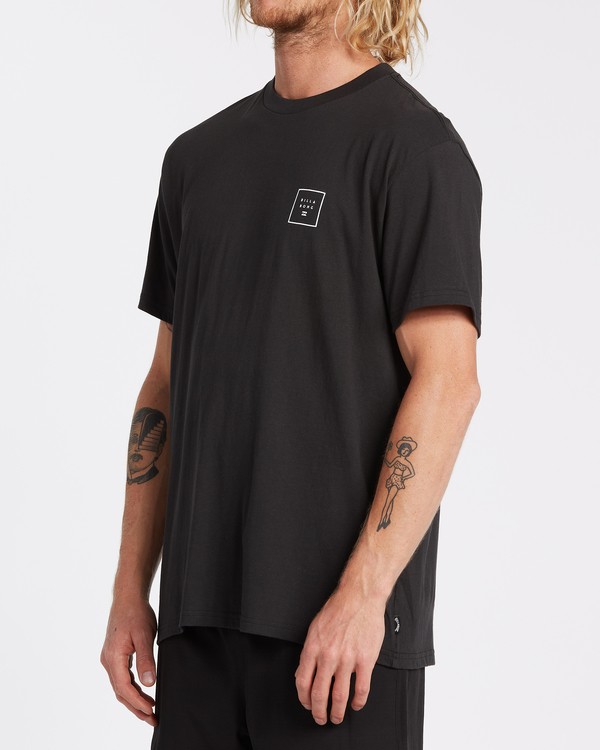 2 Stacked - T-Shirt for Men Preto T1SS11BIS0 Billabong