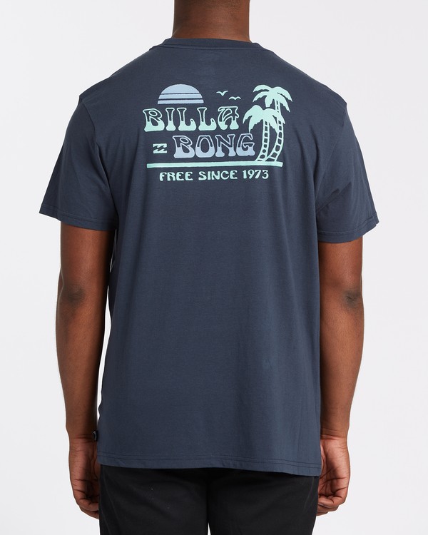 1 Lounge - T-Shirt for Men Azul T1SS17BIS0 Billabong