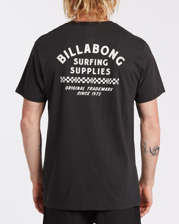 1 Surfing Goods - T-Shirt for Men Preto T1SS19BIS0 Billabong