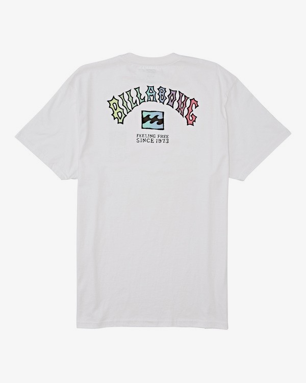 4 Arch - T-Shirt for Men White T1SS22BIS0 Billabong