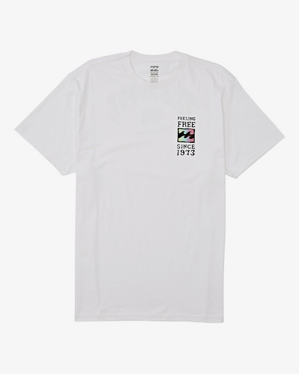 3 Arch - T-Shirt for Men White T1SS22BIS0 Billabong