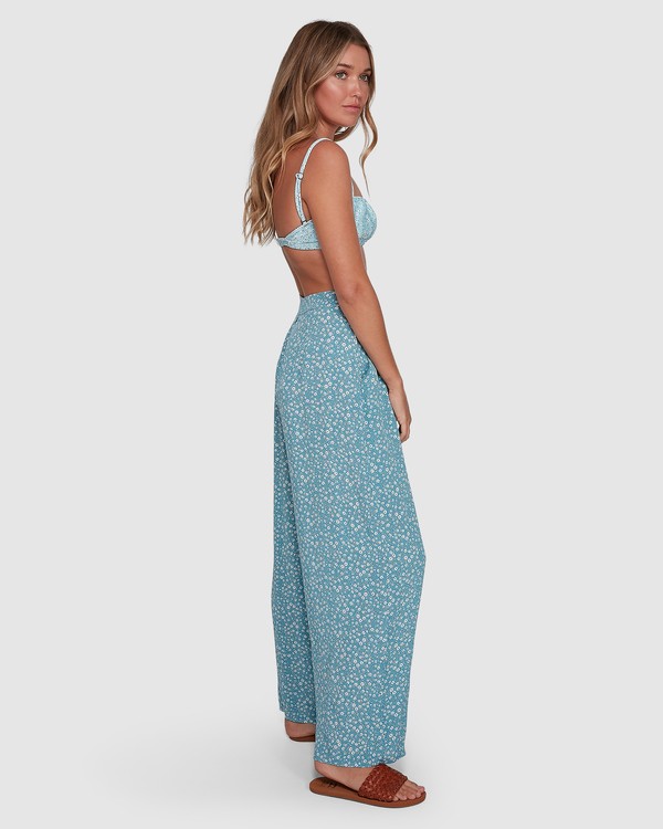 2 Bluesday - Hose mit weitem Bein für Frauen  T3PT30BIMU Billabong