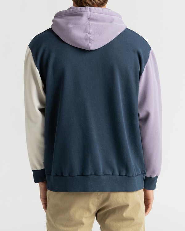 3 Wave Wash The Block - Sweat pour Homme Bleu U1FL16BIF0 Billabong