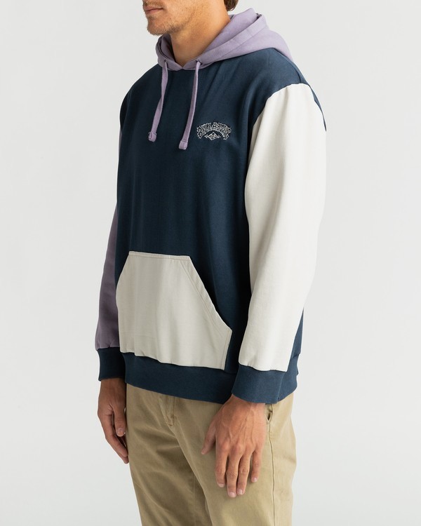 1 Wave Wash The Block - Sweat pour Homme Bleu U1FL16BIF0 Billabong