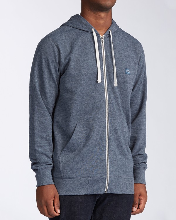 3 All Day Zip - Sweatshirt com capuz para Homem Azul U1FL20BIF0 Billabong