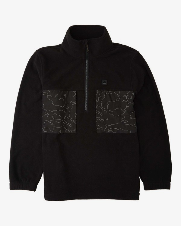 0 Adventure Division Collection Canyon Half - Half-Zip Fleece for Men  U1FL33BIF0 Billabong
