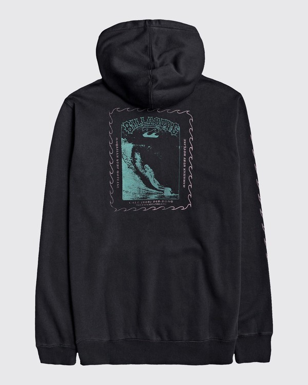7 Call808 - Sudadera con capucha para Hombre Negro U1HO07BIF0 Billabong