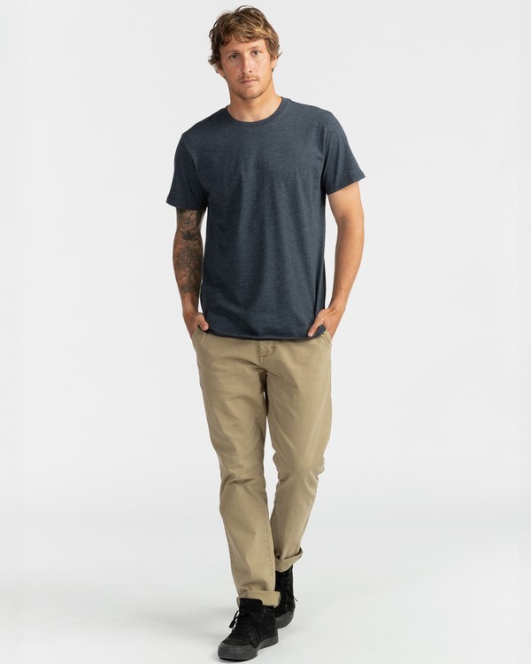 2 All Day - T-Shirt für Männer Blau U1JE02BIF0 Billabong