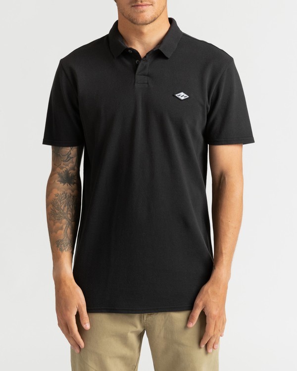 Skooled Polo Pique T Shirt fur Manner Billabong