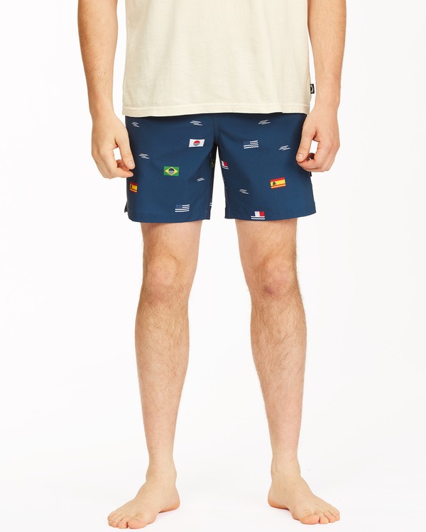 0 USA Flag Layback - Swim Shorts for Men  U1LB20BIF1 Billabong