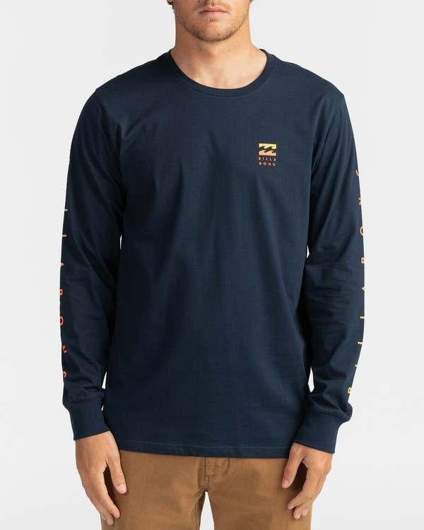 0 Unity - Long Sleeve T-Shirt for Men Blue U1LS15BIF0 Billabong
