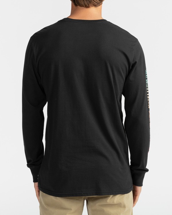 4 Dbah - Long Sleeve T-Shirt for Men Black U1LS21BIF0 Billabong