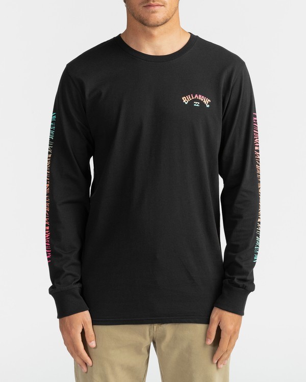 0 Dbah - Long Sleeve T-Shirt for Men Black U1LS21BIF0 Billabong