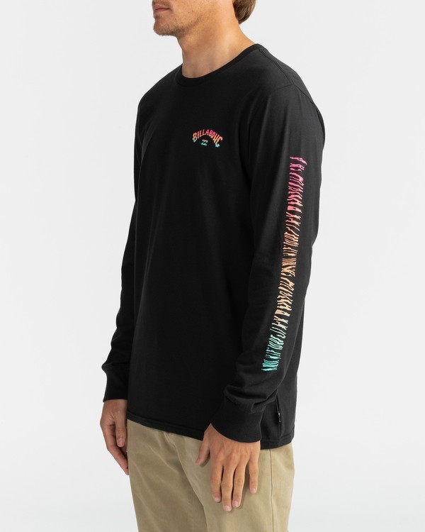 1 Dbah - Long Sleeve T-Shirt for Men Black U1LS21BIF0 Billabong